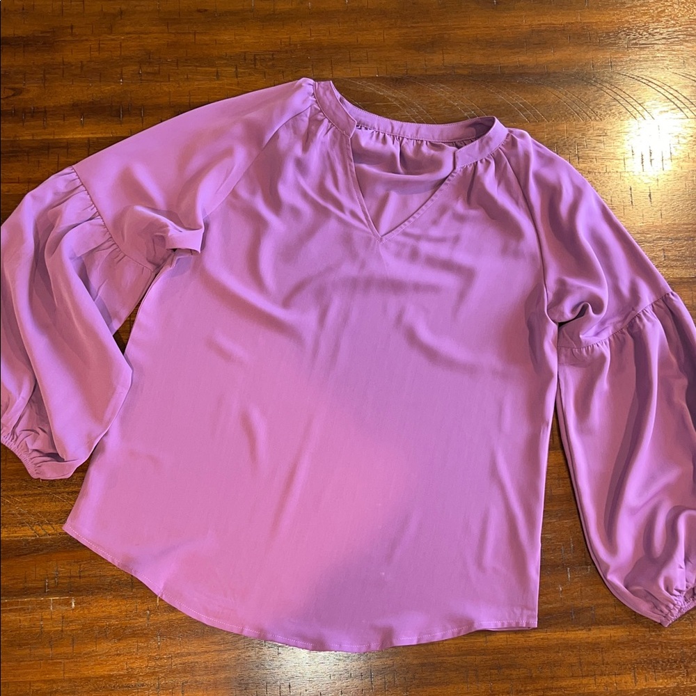 Elegant Purple Women's Top